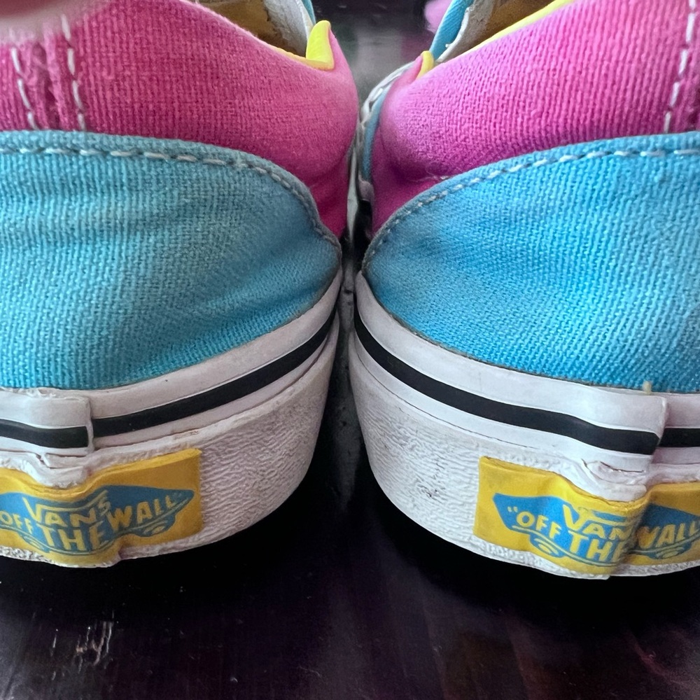 Vans Kids Checkered Slip-On Shoes - Multicolor - Picture 5 of 5